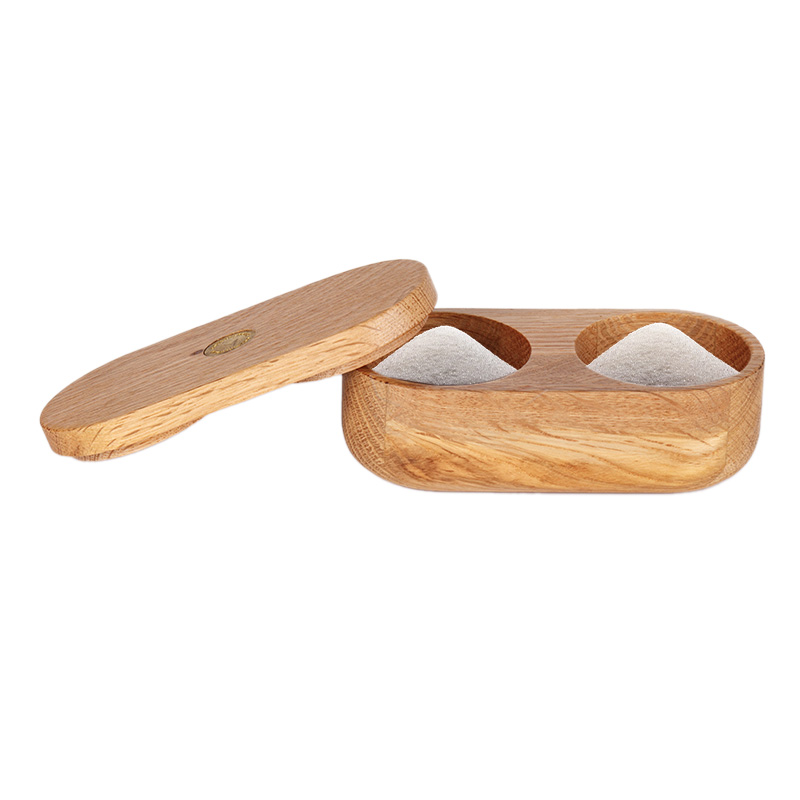 Kitchen Wood Spice Jars