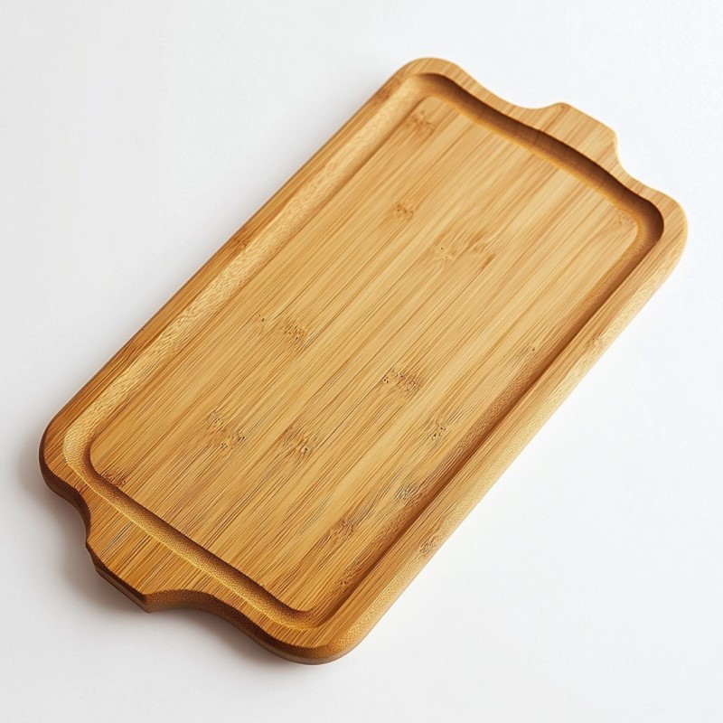 Custom Carved Wood Tray