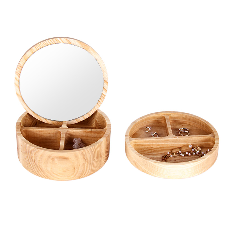 Carved Wood Jewelry Box