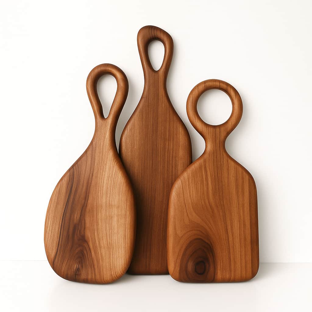 Wooden Serving Tray Set Wooden Serving Tray Set