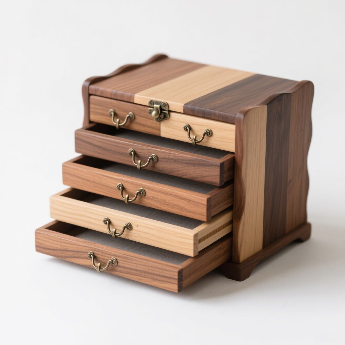 Personalized Wood Jewelry Box