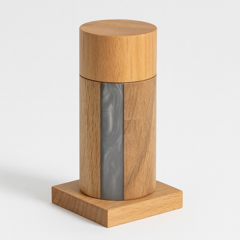 Gewürzgefäß aus Holz und Harz: Funktionsprinzip und Handwerkskunst (Teil 1: Haushaltswaren aus Holz und Harz: Warum sie bei globalen Käufern im Trend liegen)